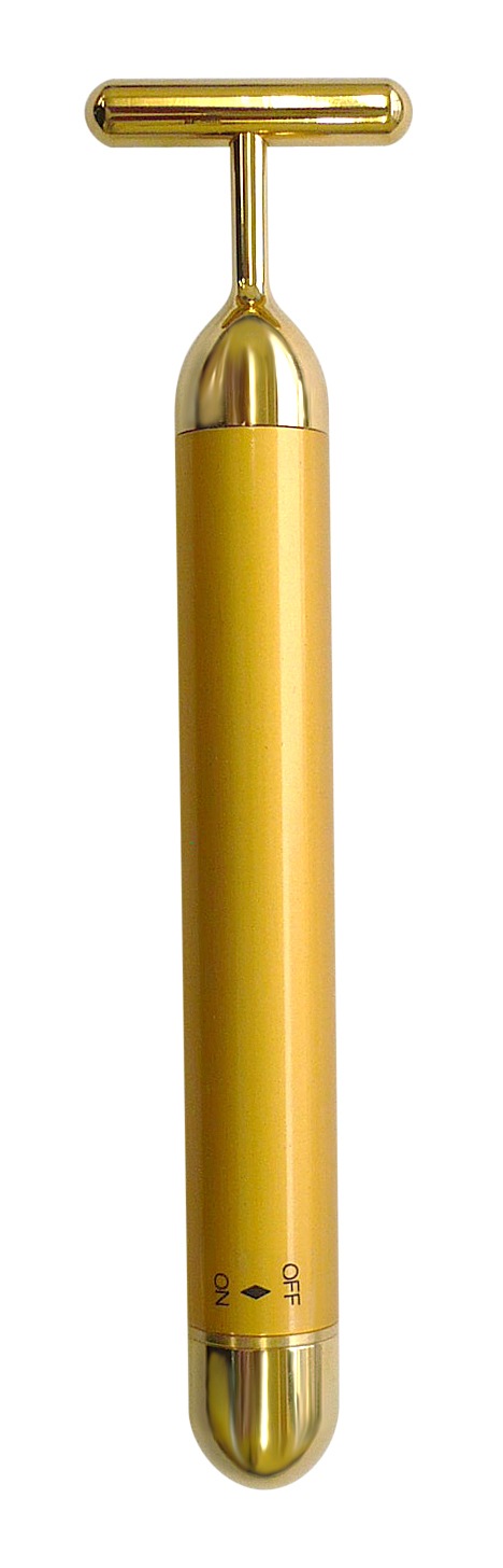 ２４金　電動美顔器　新陳代謝促進　ハリ　ツヤ　改善　美振動　完全防水仕様