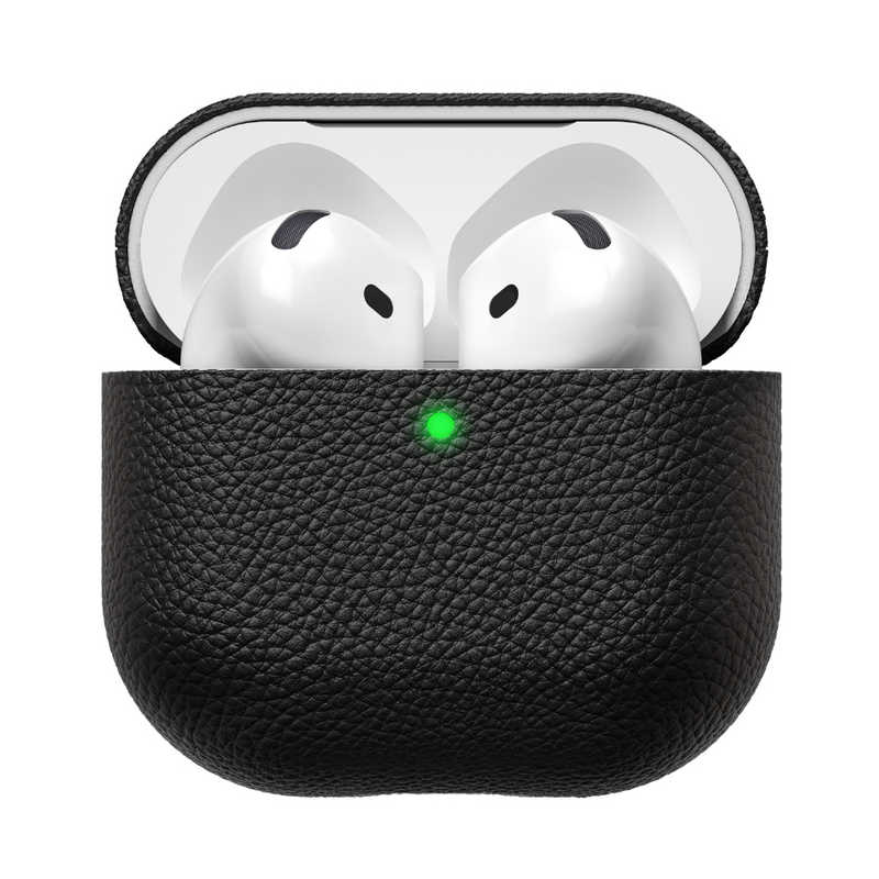 ROA　AirPods4 Artisan イタリアン本革ケース Keybudz ブラック　KB27437AP4