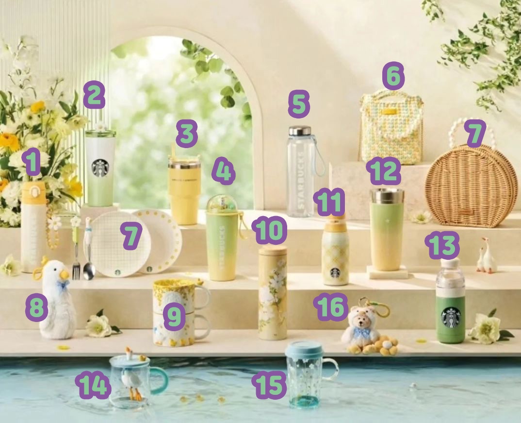 スターバックスコリア2024スプリング春MD限定版 2024 Starbucks Korea Spring MD Collection