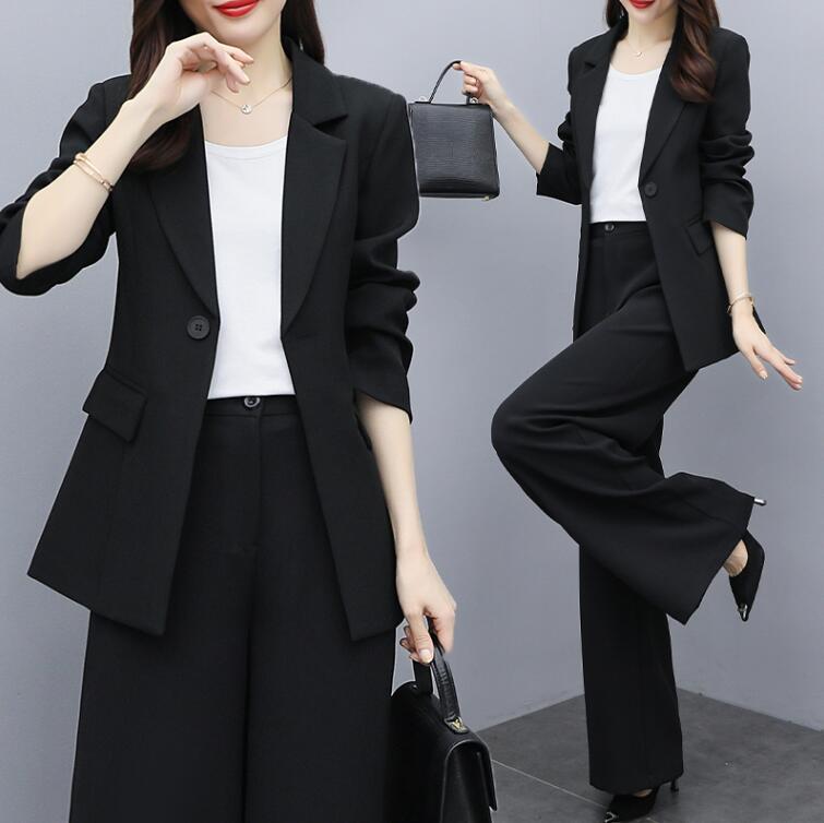 おしゃれ セットアップ レディース 春秋 パンツスーツ ワイドパンツ ガチョウパンツ ゆったり 2点セット ママ 母親 OL オフィス 通勤 事務所 フォマール 卒業式 入学式 エレガント 着痩せ 上