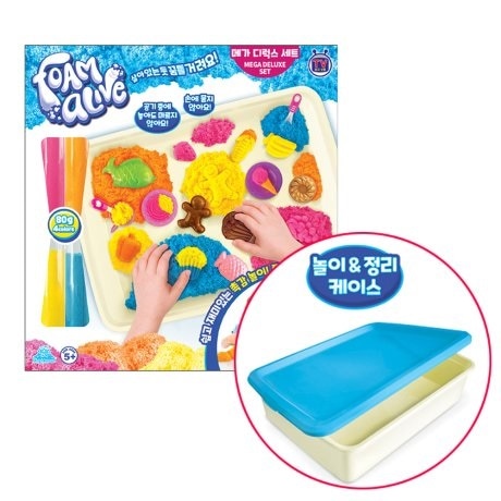 テレビ広告純正フォームアライブメガデラックス 屋内砂遊び