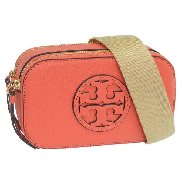 トリーバーチ バッグ レディース ショルダーバッグ レザー コーラル MILLER MINI CROSSBODY BAG 158488-650 TORY BURCH
