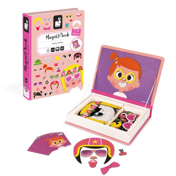 ジャノード マグネチックブック GIRLS CRAZY FACES