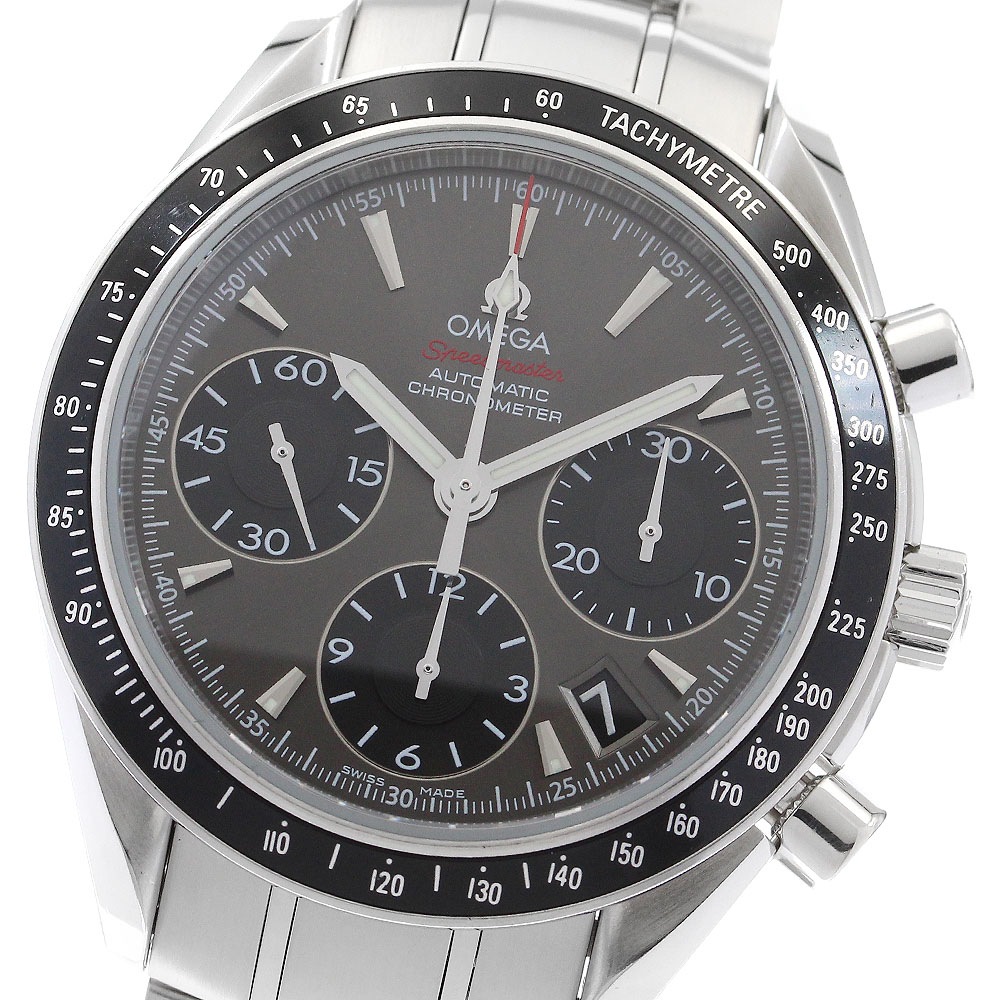 オメガ OMEGA 323.30.40.40.06.001 スピードマスター デイト クロノグラフ 自動巻き メンズ 良品 _899997【中古】