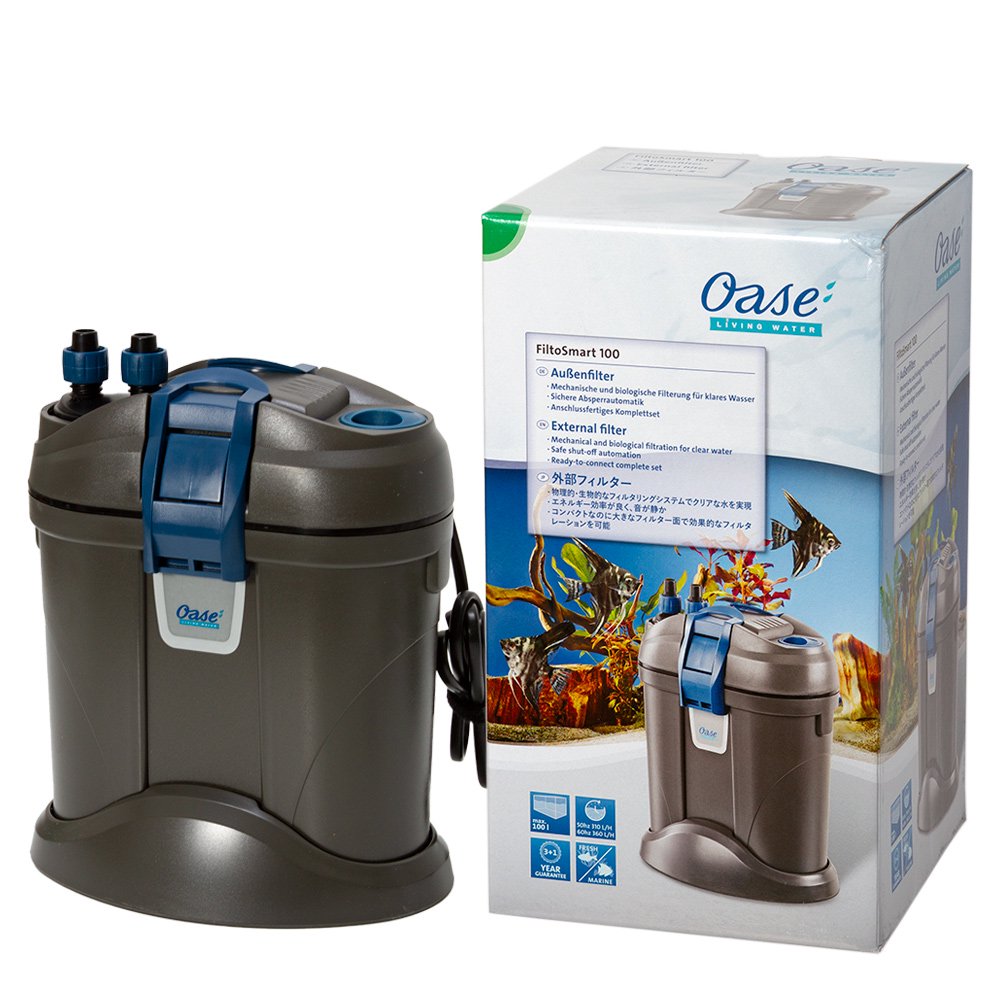 外部フィルター　Ｏａｓｅ　フィルトスマート１００　６０ｃｍ水槽　お手入れ簡単　横置き可能　ＣＲＣ10―03―01―60―00