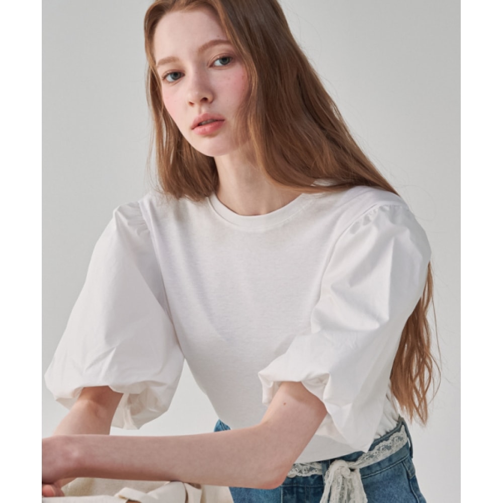 ロンロンパンプキンパフ Tシャツホワイト