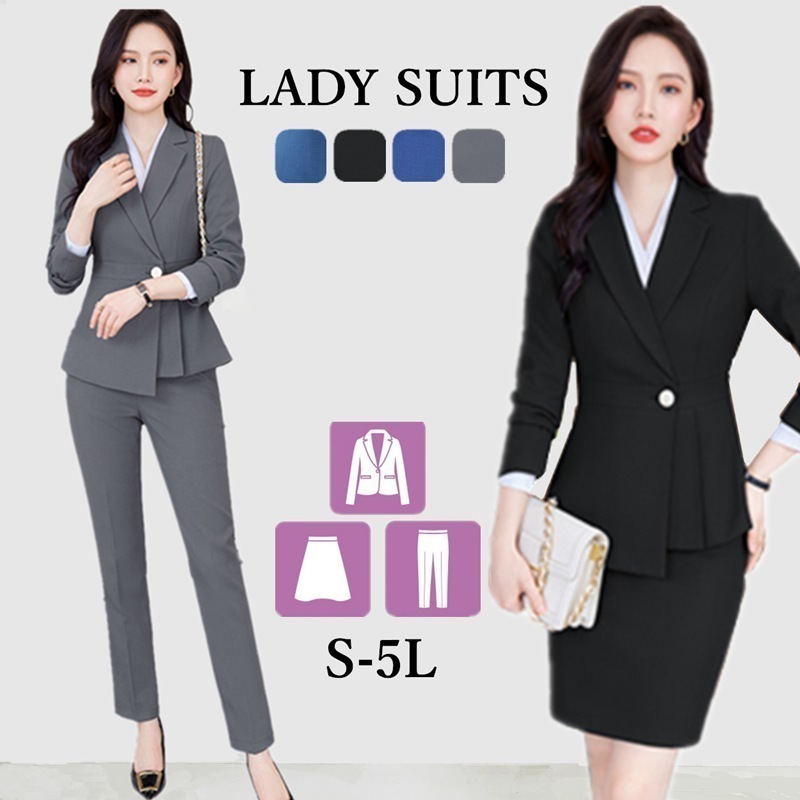 [最安値保証]レディース セットアップ きれいめ 洗える ストレッチ 長袖 パンツ スカート ビジネス リクルート ストレッチ 大きいサイズ かっこいい 春夏秋冬 上下 通勤 女性 アシンメトリー