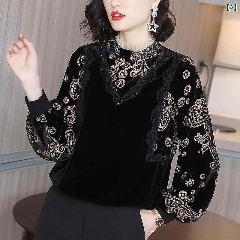 レディース シャツ ブラウス 起毛 長袖 アーバン ノーブル スタイリッシュ ショッピング オフィス コーデ