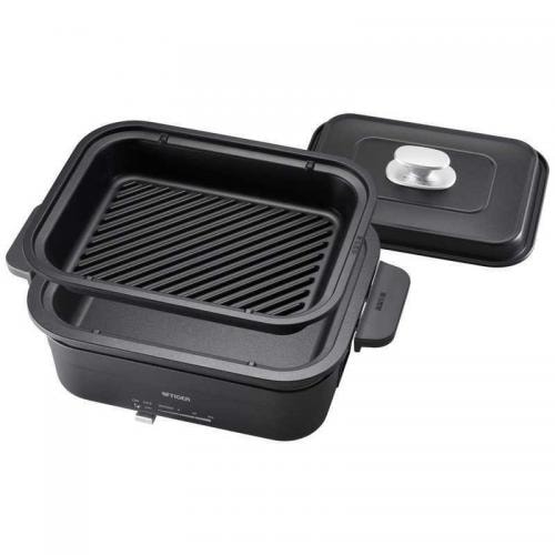 タイガー TIGER ホットプレート アイアンブラック プレート2枚 CRLA201-KI CRLA201-KI