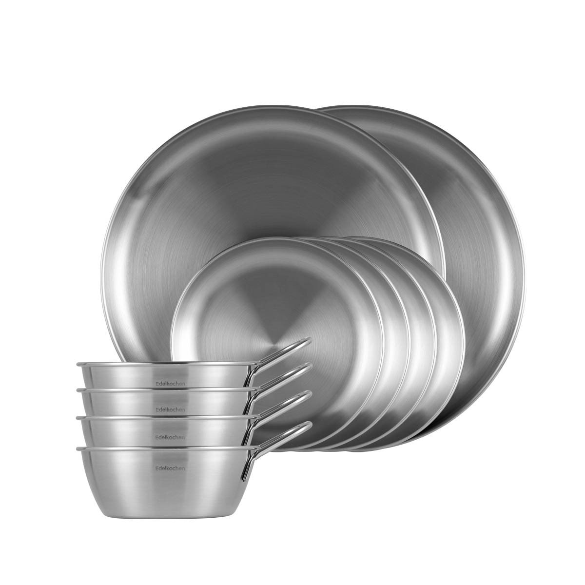 【エデルコチェン】キャンプ用ディナーウェアセット10P