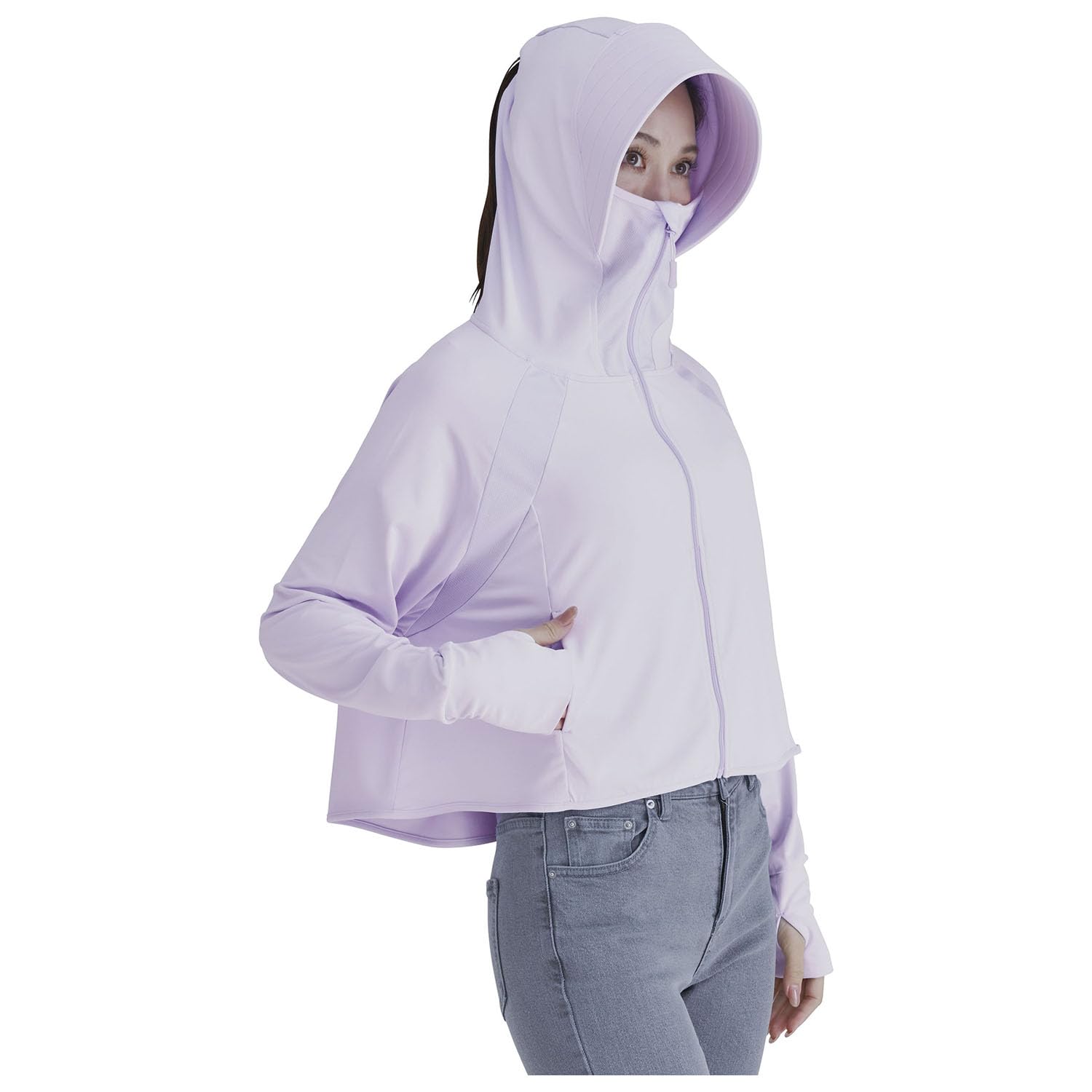 全国送料無料 コジット サンブロックラボ 絶対日焼けしたくない人用 日差しから上半身完全ガード サラッとした着心地 日焼け対策 日差し対策 猛暑対策 UVカット 吸水速乾 接触冷感 遮熱 汗じみが目立