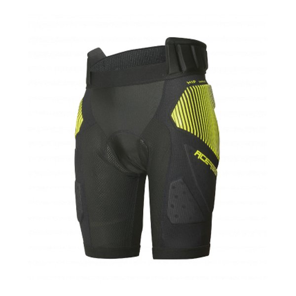 ACE SOFT RUSHパンツ BK/YL-XL AC-24527BK/YL4