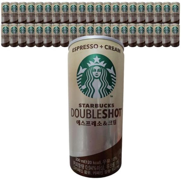 スターバックス ダブルショット エスプレッソクリーム 200ml x 18缶