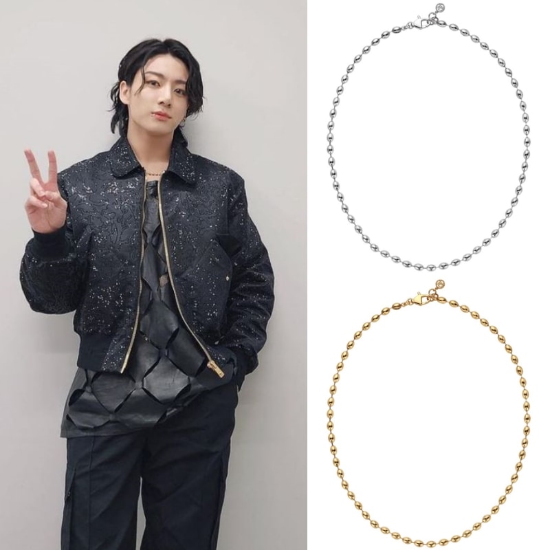 【MIKSHIMAI】 METAL CHAIN 001 ネックレス [BTS ジョングク着用] メタル チェーン ネクリス