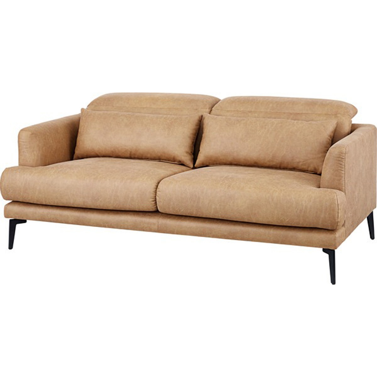 スレンド ソファ 木フレーム スチール 粉体塗装 ポケットコイル Sバネ ポリエステル