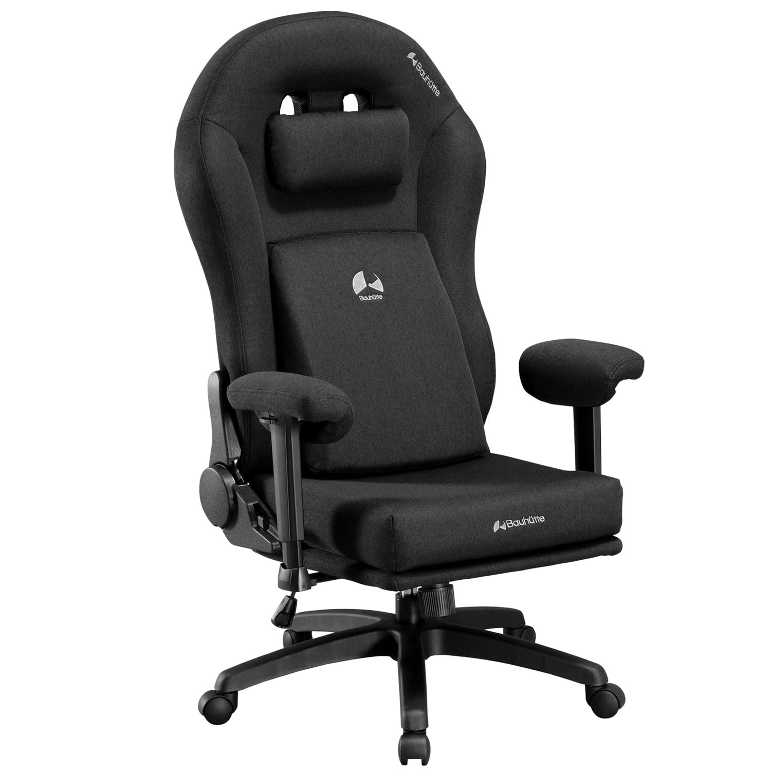 ストリーマーズチェア G-210-BK 盛れる配信のためのゲーミングチェア 大きな背もたれで小顔を演出 ソファーチェア ファブリック ポケットコイル ソファのような 51265