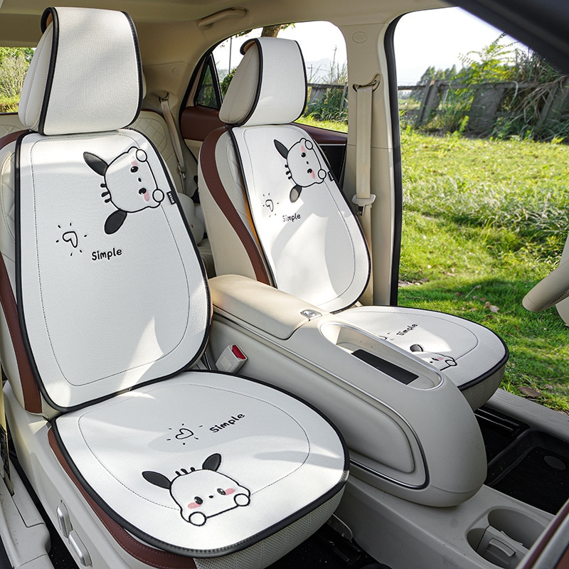 ン カーシート クッション パチャドッグ オールシーズン 通気性 快適 女性用 プレミアム シート カバー ハーフパック