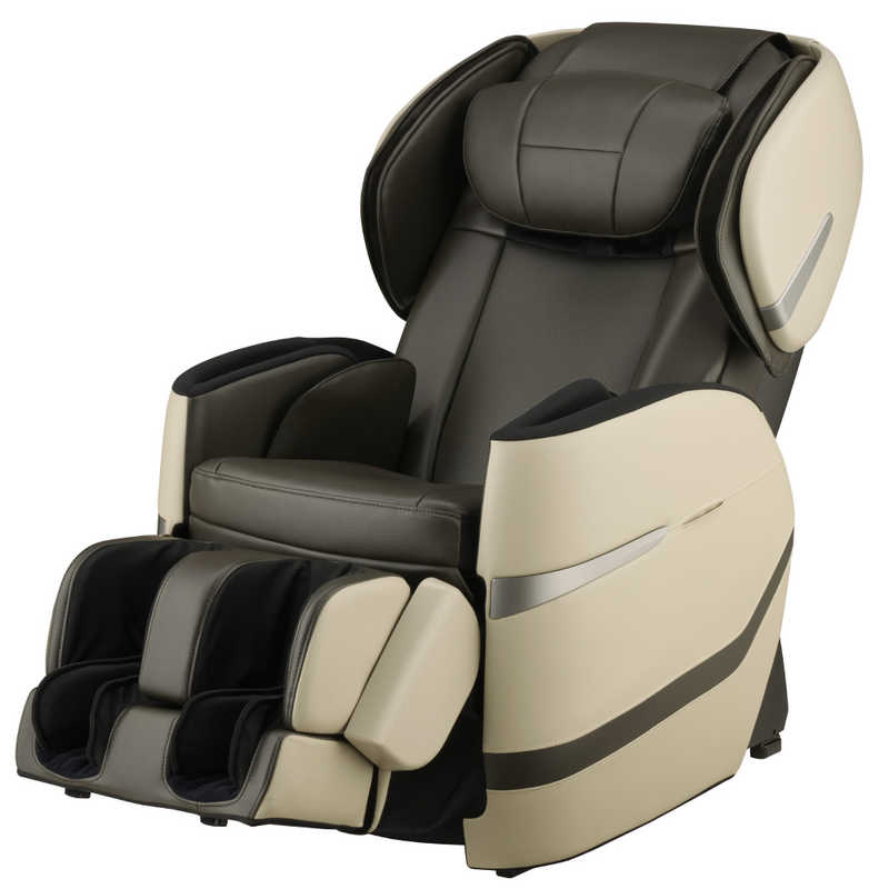 フジ医療器　マッサージチェアE25 ベージュ×ブラウン　AS-R630（標準設置無料）