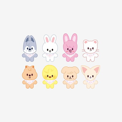 skzoo リビット　りの　10cm ミクロ　　特典トレカ straykids スキズ ファンミ リノ リービット 10cmぬい 特典