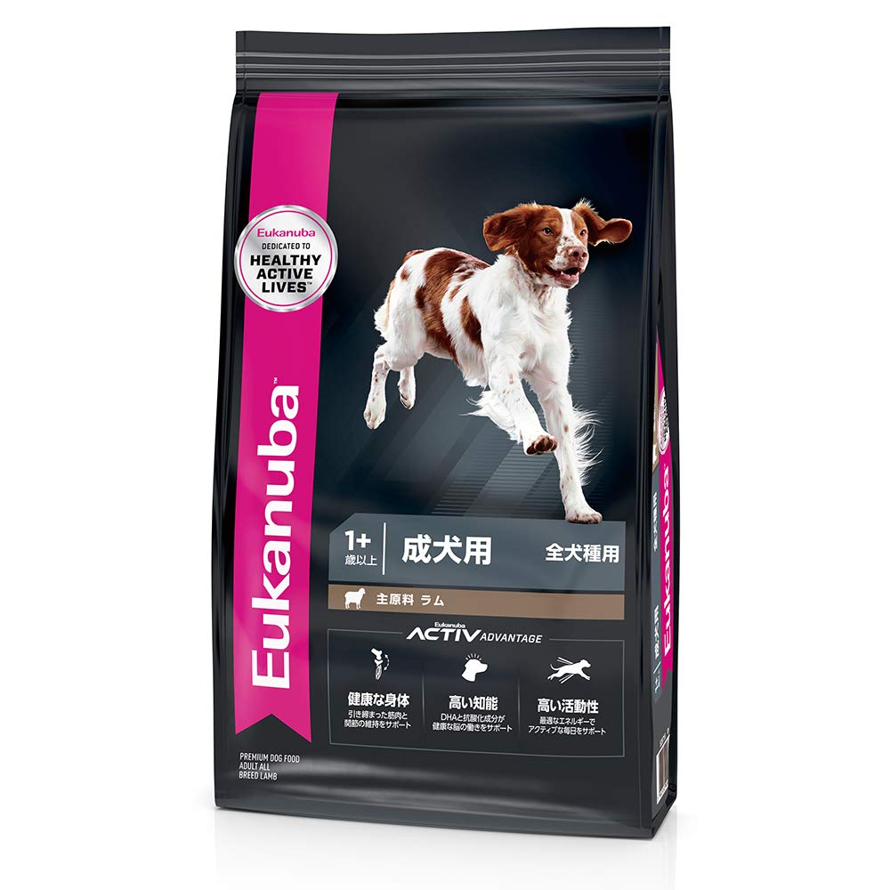 【全国送料無料】 ユーカヌバ アダルトラム＆ライス 全犬種用 2.7kg