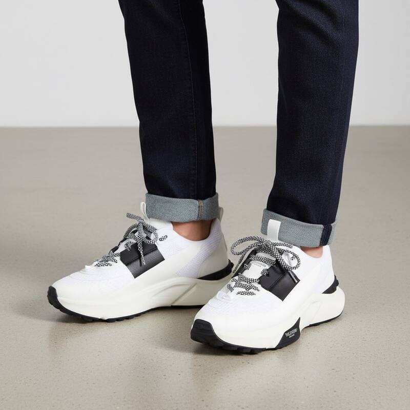 [カード決済で10%オフ]VALENTINO トゥルー・アクト メンズスニーカー 7Y2S0H96PTN 6L0