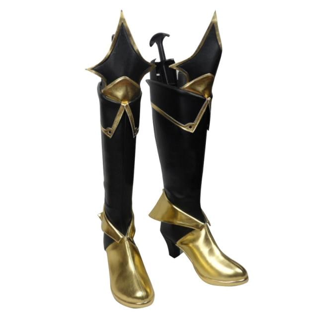 【全店任意2枚購入で100円OFF】魔法少女育成計画 ラ・ピュセル　コスプレブーツ 靴 コスプレシューズ cosplay イベント ハロウイン パーティー 仮装