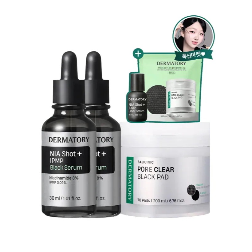 [トキシンマーケット]トラブルブラックセラム 30ml×2本 + ブラックパッド 1個 [プレゼント] ブラックセラム10ml + ブラックパッドリフィル（30枚）