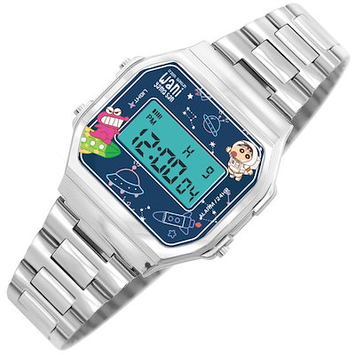 Qoo10] クレヨンしんちゃん メタル腕時計