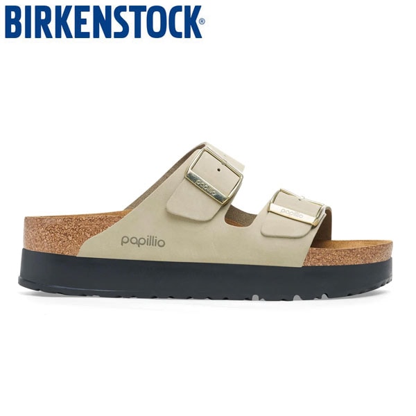 ビルケンシュトック BIRKENSTOCK サンダル Arizona Platform Flex LENB アリゾナ 1026971 幅狭 ナロー 即納