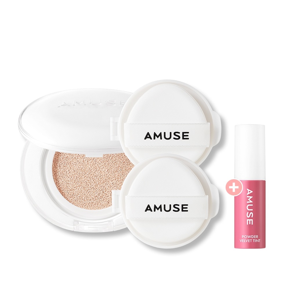 アミューズセラミックスキンパーフェクタークッション本品+詰め替え2ea 15g SPF 40 PA++（5種タック1）