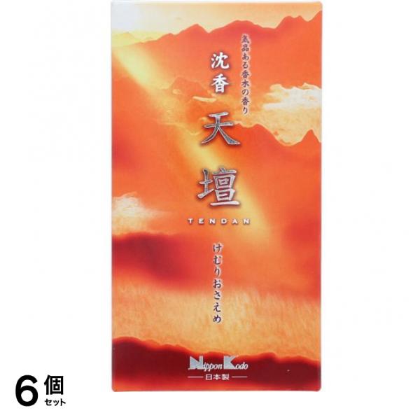 日本香堂 沈香天壇 バラ詰 125g 6個セット