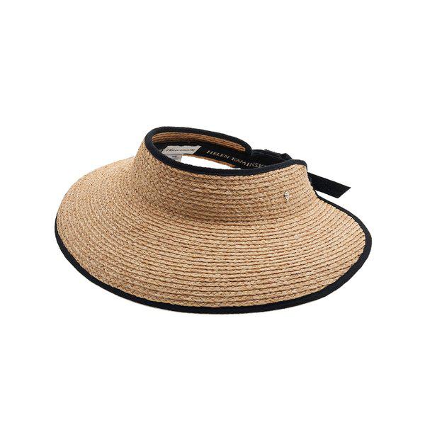 [ヘレンカミンスキー] SS25 女性 ミタ バイザー ハット HAT50220 NATURAL MIDNIGHT _SSG