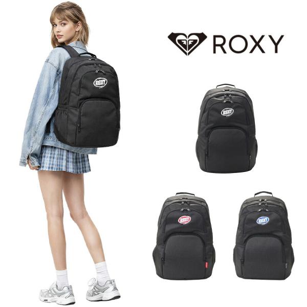 ROXY リュック 大容量 GOOUT バックパック リュックサック 通学 部活 普段使い 使いやすい レディース ユニセックス ギフト プレゼント ブラック rbg254301