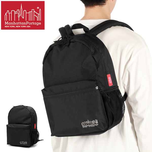 日本正規品 リュック おしゃれ 通勤 通学 バックパック デイパック リュックサック 軽い 丈夫 耐水 旅行 黒 大人 A4 18L MP1241CDRSP