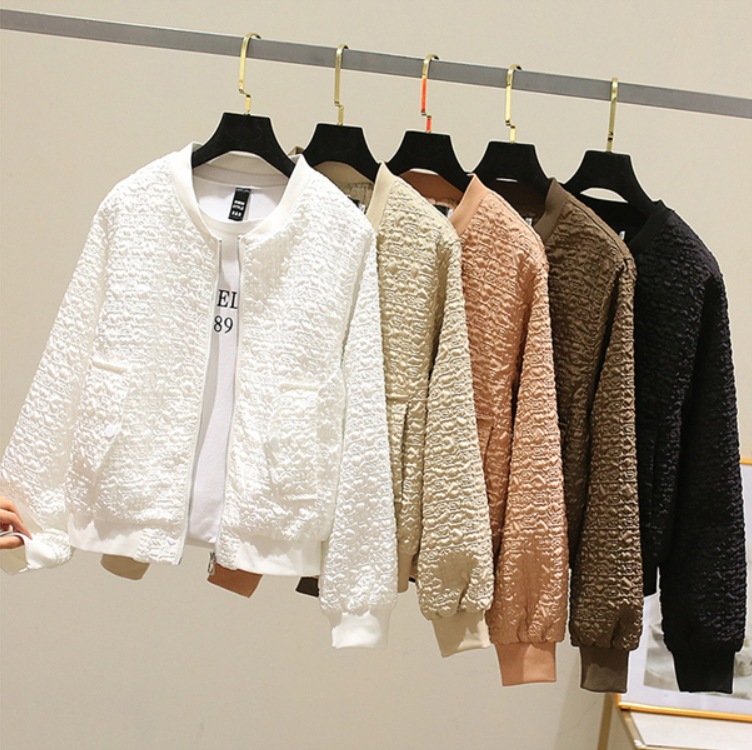 アウター ブルゾン ジャケット シャンパー 上着 袖あり 長袖 スタンドカラー 前開き シンプル