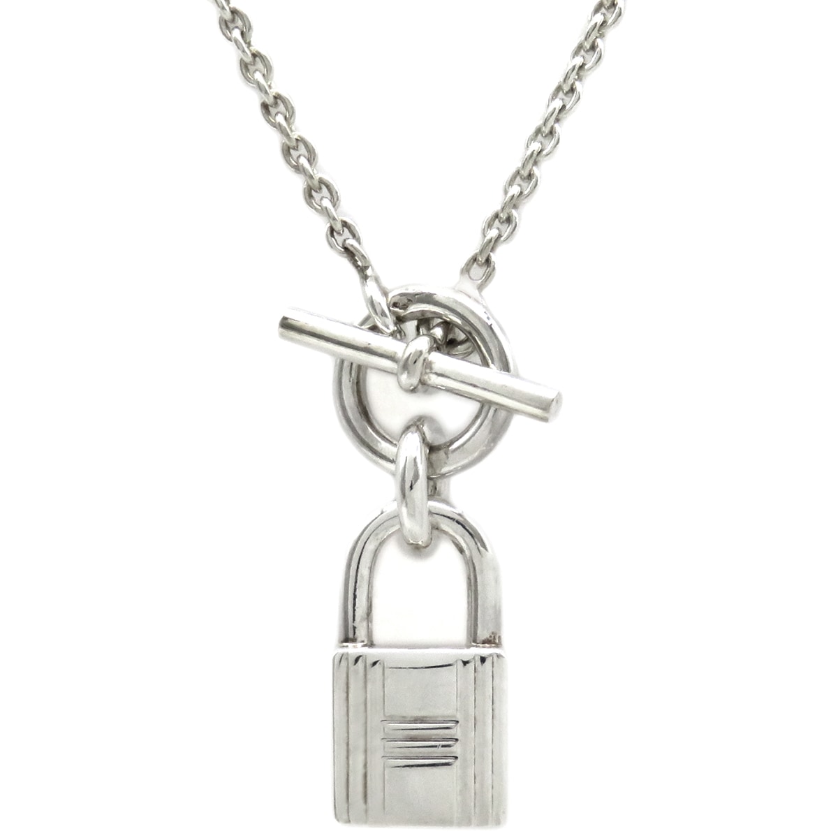 エルメス HERMES ネックレス アミュレット ケリー カデナ シルバー925 シルバー 鍵モチーフ AG925 SV925 【中古】 38,831円