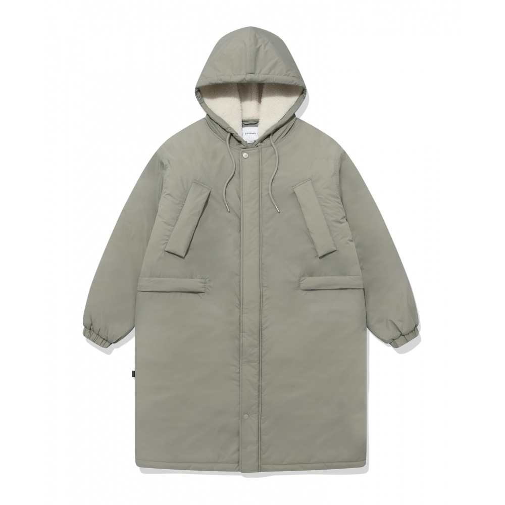 COVERNAT ミッドボアベンチジャンパーオリーブ