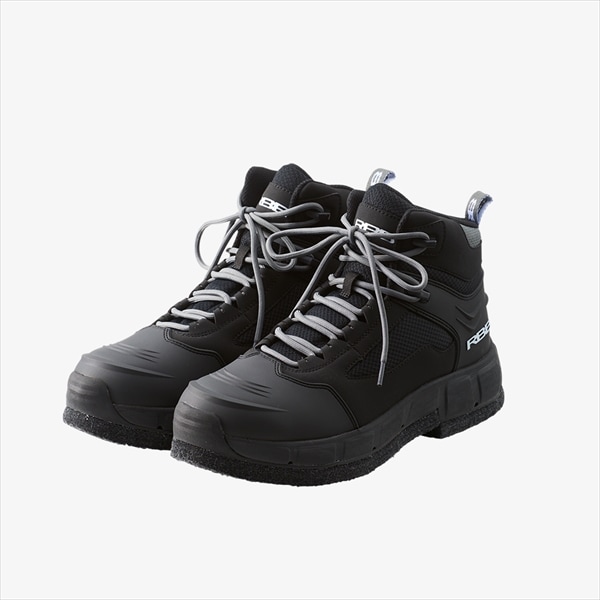 リバレイ 7692 RBB ロックショアフェルトスパイクシューズTG ブラック 3L　（24年春夏モデル）