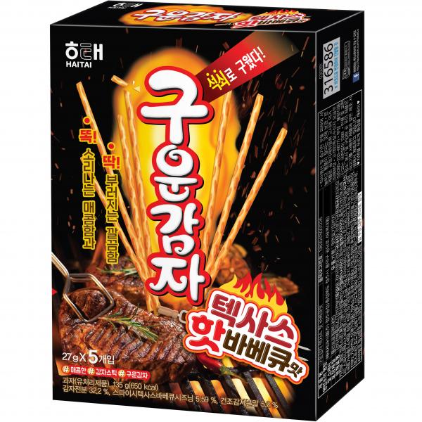 焼き芋テキサスホットバーベキュー味 구운감자 텍사스 핫 바베큐맛