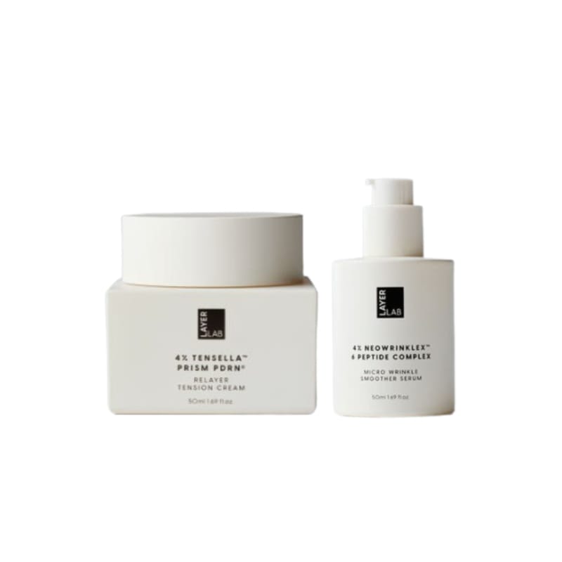 [SET] リレイヤー テンション  クリーム 50ml+マイクロ リンクルスムージー セラム 50ml