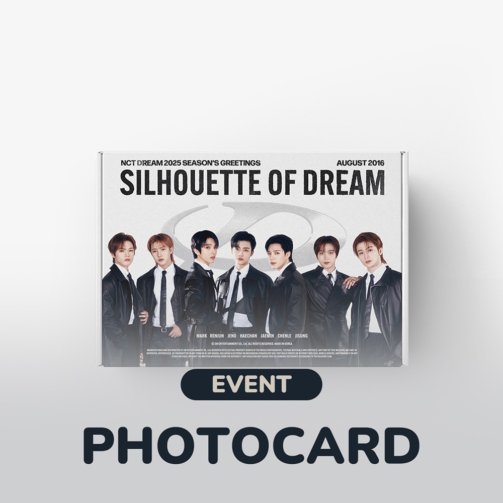 NCT DREAM エヌシーティー 2025 SEASONS GREETINGS 2025シーズングリーティング シーグリ 特典フォトカードセット付き