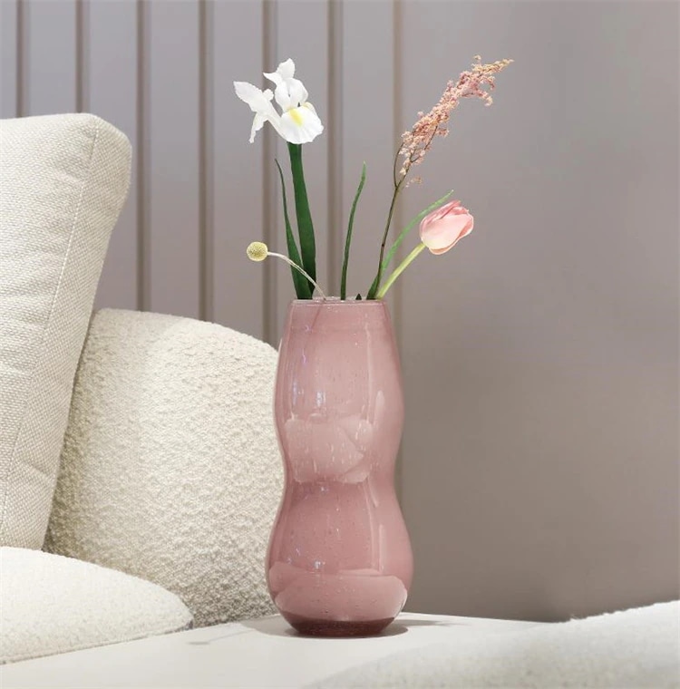 INSスタイル 置物 家の置物 装飾品 水耕花瓶 瓢箪型 大人気 ガラスの花瓶 エレガント 気高い 個性