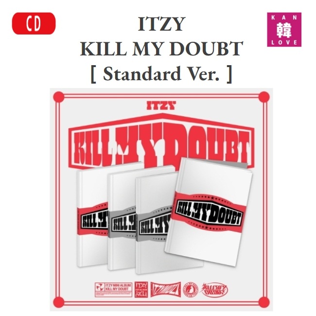 ITZY 7TH ミニアルバム 【KILL MY DOUBT】Standard Ver.4種セット　イッチ ミニアルバム/生写真