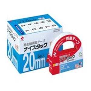 ニチバン 両面テープ ナイスタック (幅20mm×長さ20m) 6個入り NWBB-20