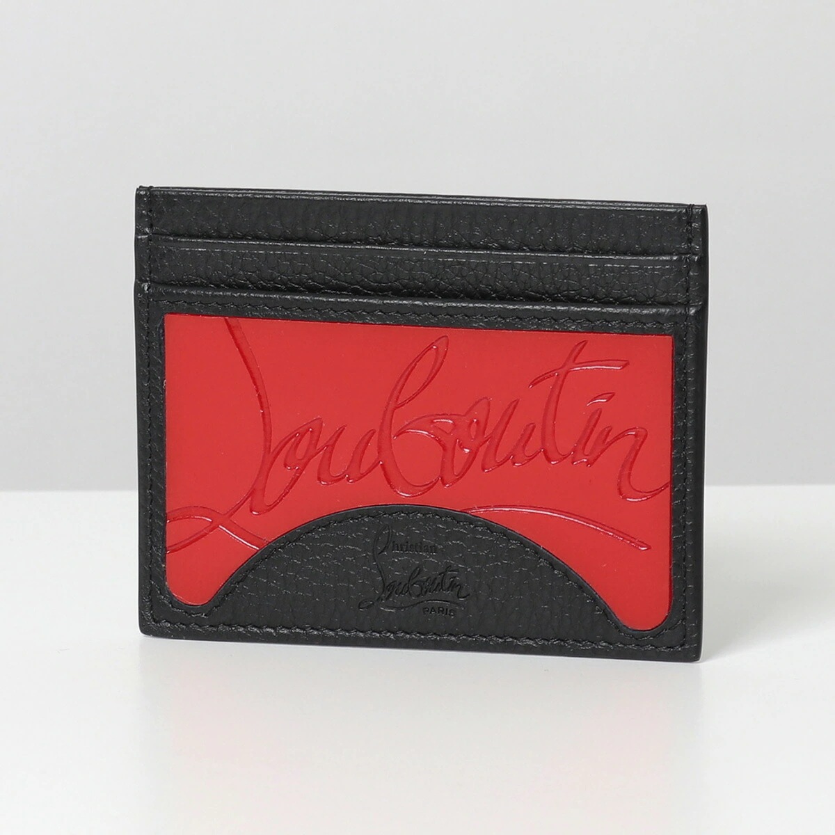 Christian Louboutin クリスチャンルブタン カードケース 1205015 M KIOS メンズ パスケース SNEAKERS SOLE レザー H734
