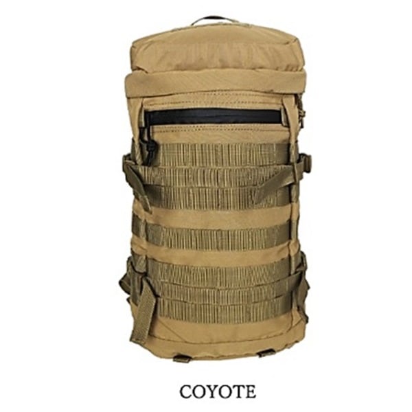 リュック バックパック コヨーテ 背面ウレタン メッシュ 裏防水加工布仕様 ミリタリー調 ラックサック リュックサック カバン