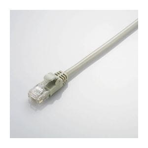 (まとめ)エレコム やわらかLANケーブル(Cat5E準拠) LD-CTY/LG5(×10セット)
