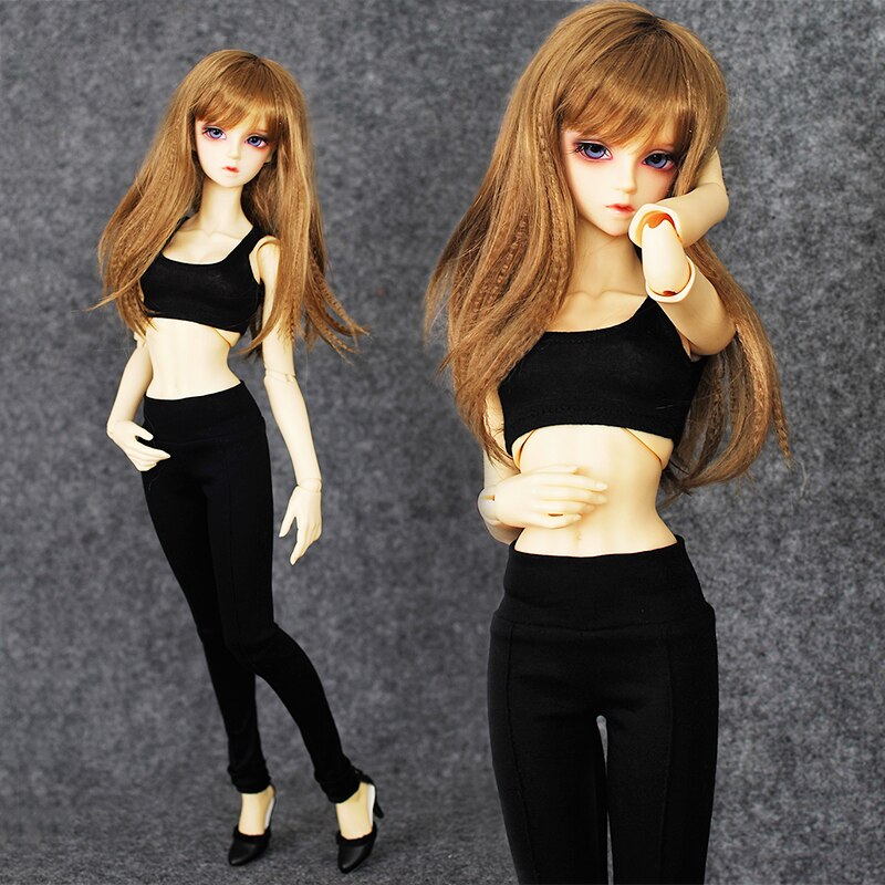 DORABRS ショートベスト + フィットネスパンツスーツ (2個) 6色bjd 1/4 msd 1/3 SD16人形服CWB70 4,591円