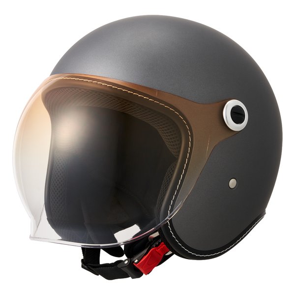 ジェットヘルメット バブルライダー メンズ/フラットガンメタリック/Lサイズ MCJ6/FLAT GUNMETALLIC/L