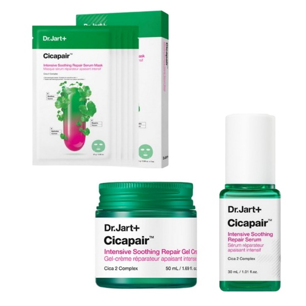シカペア インテンシブ スージング リペア (美容液30ml+ジェルクリーム50ml+マスク5個入り)